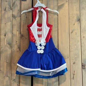Sailor girl dance costume